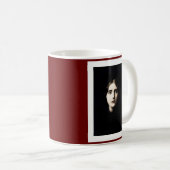 Mug femme victorienne hantant, regard, crue (Devant droit)