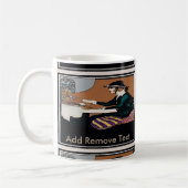 Mug Femme vintage ajouter du texte (Gauche)