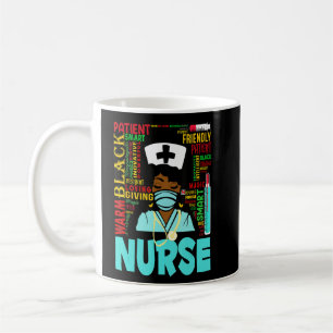 Mug Femmes afro-américaines Black Nurse Black History 