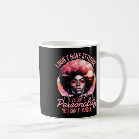 Mug Femmes afro-américaines Black Pride Femmes afro-am (Droite)