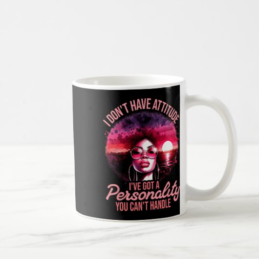 Mug Femmes afro-américaines Black Pride Femmes afro-am (Droite)