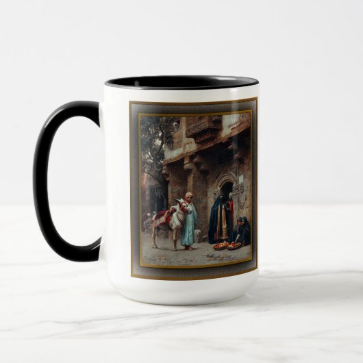 Mug Femmes Arabes Devant Une Porte (Gauche)