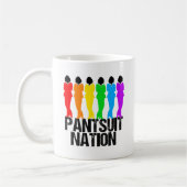 Mug Femmes arc-en-ciel de la nation Pantsuit (Gauche)