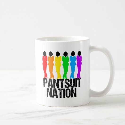 Mug Femmes arc-en-ciel de la nation Pantsuit (Droite)