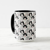 Mug Femmes avec le motif de rouge à lèvres (Devant gauche)