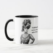 Mug { Femmes bien conduites } Rendre rarement l'histoi (Gauche)