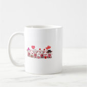 Mug Femmes Cochons de Saint Valentin Fête de la Ferme (Gauche)