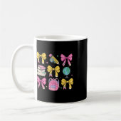 Mug Femmes Coquette Rubans à Arc Rose Crayon Professeu (Gauche)