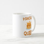 Mug Femmes de la reine Pancake samedi matin Pancakes (Devant droit)