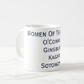 Mug Femmes du banc de la Cour suprême (Devant gauche)