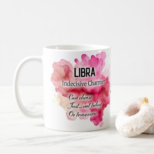 Mug Femmes du zodiaque, Balance (Avec donut)