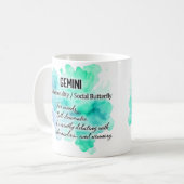 Mug Femmes du zodiaque, Gémeaux (Devant gauche)
