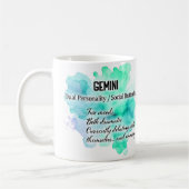 Mug Femmes du zodiaque, Gémeaux (Gauche)