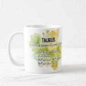 Mug Femmes du zodiaque, Taureau (Gauche)