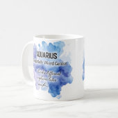 Mug Femmes du zodiaque, Verseau (Devant gauche)