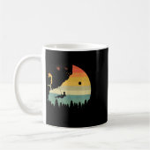 Mug Femmes en escalade de rocher (Gauche)