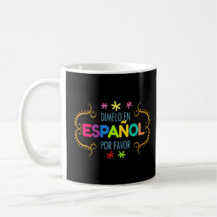 Mug Femmes En Espanol Por Favoriser Le Thé Bilingue Es