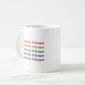 Mug Femmes En Sciences, Enseignante En Sciences, Amate (Devant gauche)