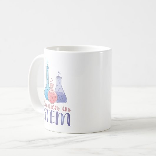 Mug Femmes en STEM (Devant gauche)