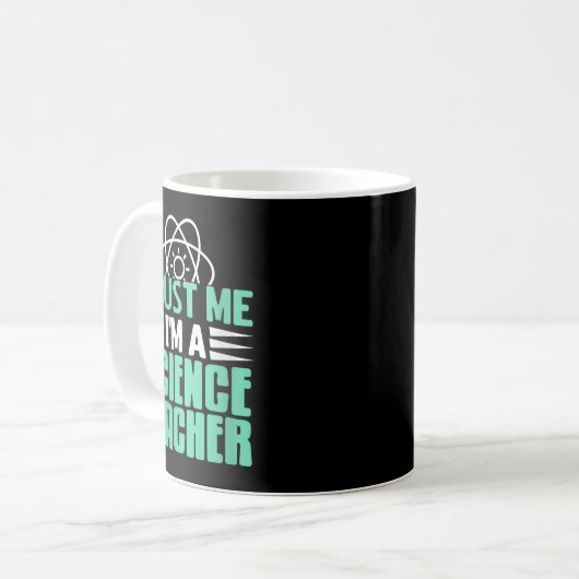 Mug Femmes Faites-moi confiance Je suis professeur de  (Devant gauche)