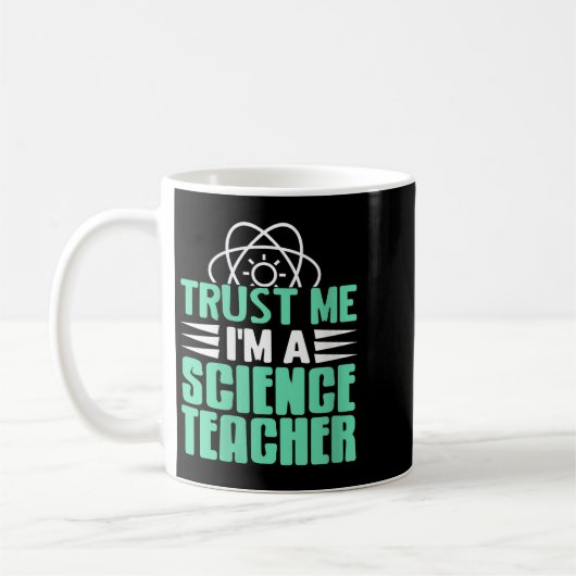 Mug Femmes Faites-moi confiance Je suis professeur de  (Gauche)