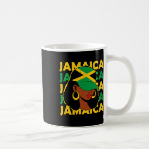Mug Femmes fières Patriote jamaïcaine Afro noire Ja