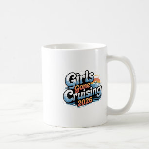 Mug Femmes Filles Parti en Croisière 2026 Vacances en