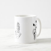 MUG FEMMES FLORALES (Devant droit)