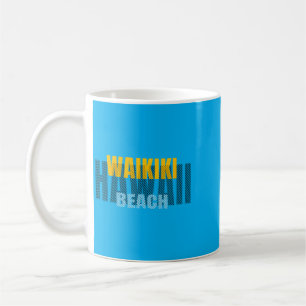 Mug Femmes Hawaii Waikiki Beach Waikiki Beach Hawaï