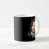 Mug Femmes Hommes Keanu Art Reeves Cadeaux Cool (Devant droit)