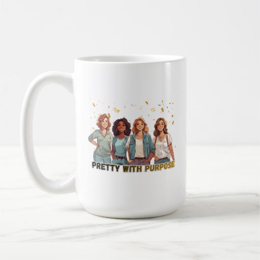 Mug Femmes Inspirantes Pretty With Purpose (Gauche)