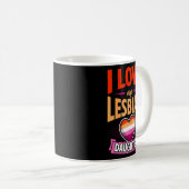 Mug Femmes J'Aime Ma Fille Lesbienne Fier Lgbtq Maman (Devant droit)