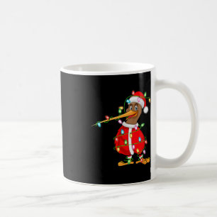 Mug Femmes Kiwi Bird Xmas Éclairage Père Noël Costume