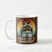 Mug Femmes Maman de 2 garçons Fils Fille Fête des mère (Gauche)