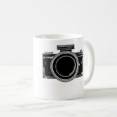 Mug Femmes Ne Sois Pas Négative Photographie Drôle App (Devant droit)
