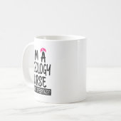 Mug Femmes Neurologie Infirmière Funny École De Nourri (Devant gauche)