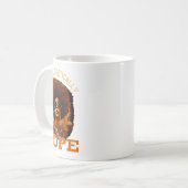 Mug Femmes noires Drogue sans apologisme JunetDix Noir (Devant gauche)