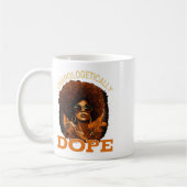 Mug Femmes noires Drogue sans apologisme JunetDix Noir (Gauche)