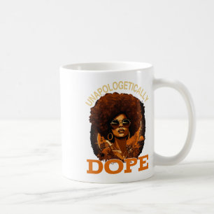 Mug Femmes noires Drogue sans apologisme JunetDix Noir