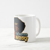 Mug Femmes noires, histoire audacieuse (Devant droit)