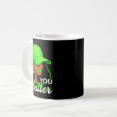 Mug Femmes Noires Ruban Vert Sensibilisation à la Sant (Devant gauche)