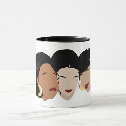 Mug Femmes noires, soeurs amies (Centre)