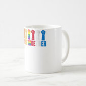 Mug Femmes Nous Nous Laissons Ensemble Black Rainbow F (Devant droit)