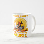 Mug Femmes Oubliez Les Bonbons Donnez-Moi Simplement D (Devant droit)
