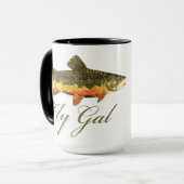 Mug Femmes pêcheurs (Devant gauche)