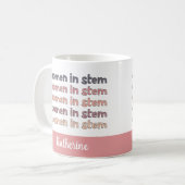Mug Femmes personnalisées dans les dons de stémonistes (Devant gauche)
