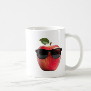 Mug Femmes Portant des Sungles Drôle Costume Fruit Gra