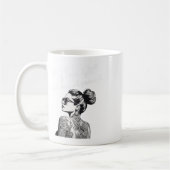Mug Femmes pour la Saint Valentin tatouée célibataire (Gauche)