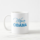 Mug Femmes pour Obama (Gauche)