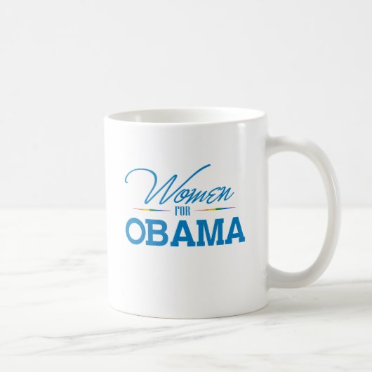 Mug Femmes pour Obama (Droite)